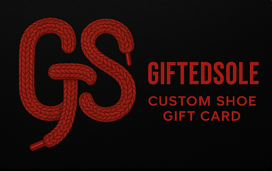 Gifted Sole Custom Shoes Gift Card