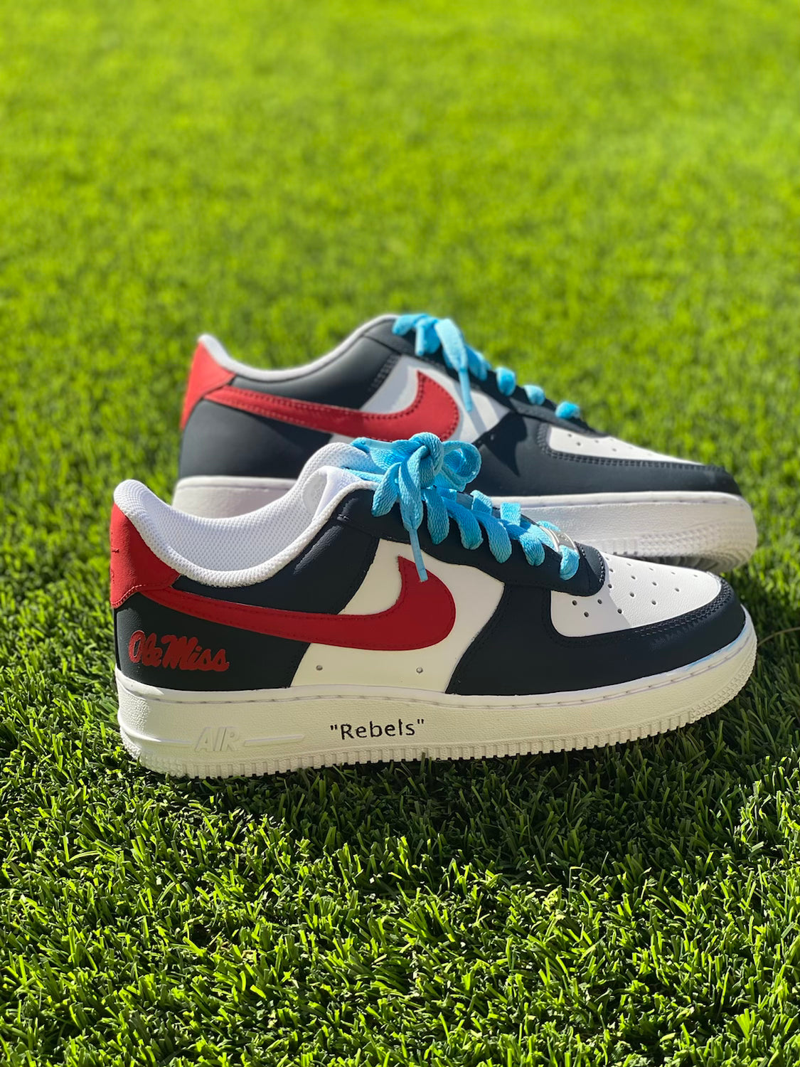 NCAA Inspired Custom AF1